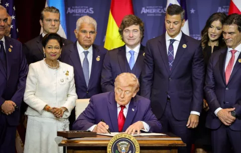 Cancillería aclara que Panamá no firmó acuerdo durante reunión con Trump en el “Escudo de las Américas”