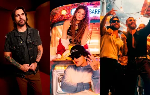 Juanes, Shakira, Maluma y Manuel Turizo destacan en los estrenos musicales