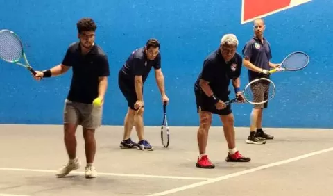 Circuito Nacional de Frontenis juega sus semifinales