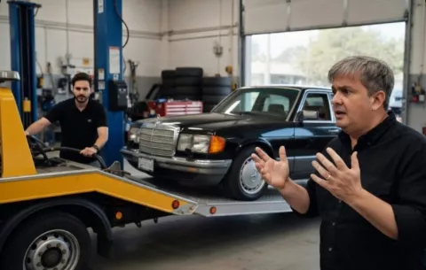 Robin Durán se llevó el auto sin terminar la restauración, según Gaby Novo