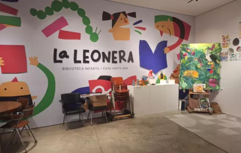‘La Leonera’, un espacio para que los niños de Santa Ana descubran su voz