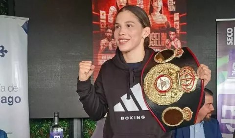 Nataly Delgado, lista para su segunda defensa del título mundial supermosca de la AMB