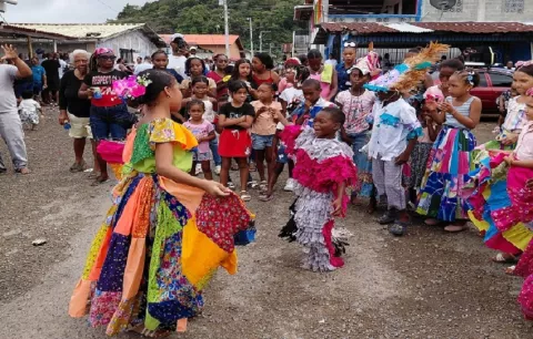 Fiesta y memoria cultural en los 516 años de fundación de Nombre de Dios, Colón
