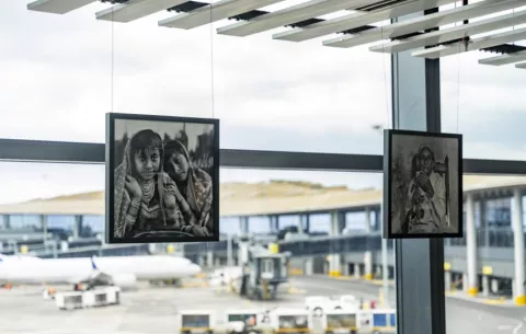 Obras que muestran la cultura de Panamá al mundo en el Aeropuerto de Tocumen