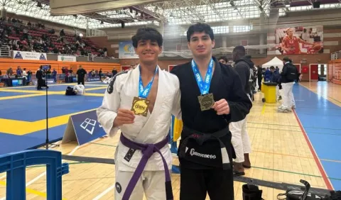 Panameños Calviño ganan oro y bronce en el IBJJF Madrid Open