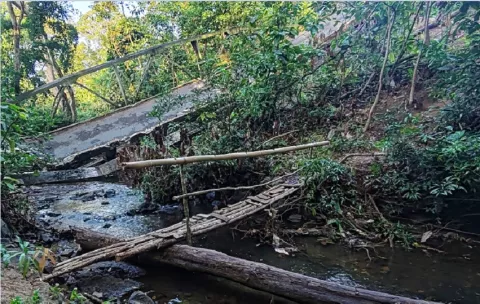 Residentes de Villa Carmen de Capira están a la espera de puente seguro y moderno