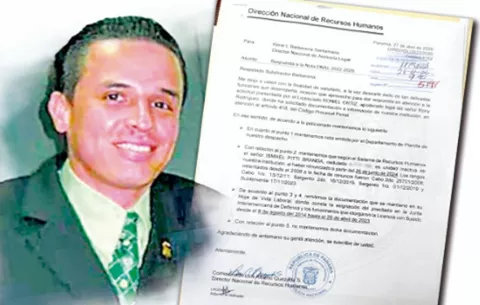 Ismael Pittí, el cabo premiado con jugosos ascensos por torcer la justicia en tiempos de Varela y Nito, vuelve a escena