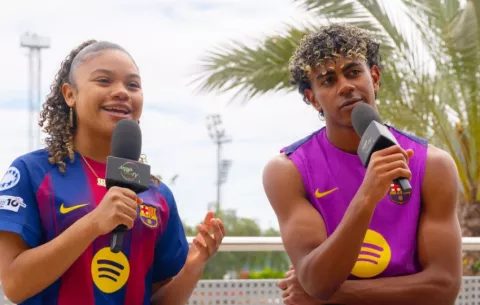 Jazzy entrevista a Lamine Yamal, Gavi y Dani Olmo