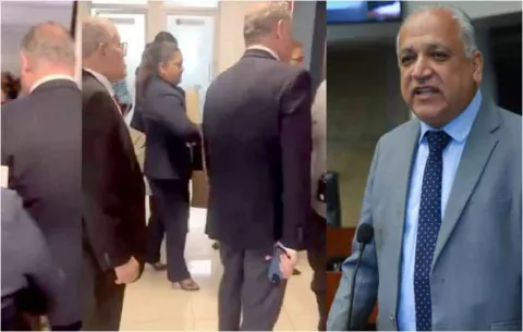 Camacho habla de tinglado en la Fiscalía y forcejos con la Contraloría