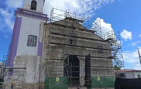 Avanza restauración histórica en iglesia de Portobelo y del museo del Nazareno