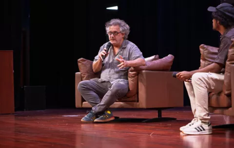 Abner Benaim presentó la película 'Paraíso Tropical' en Colón