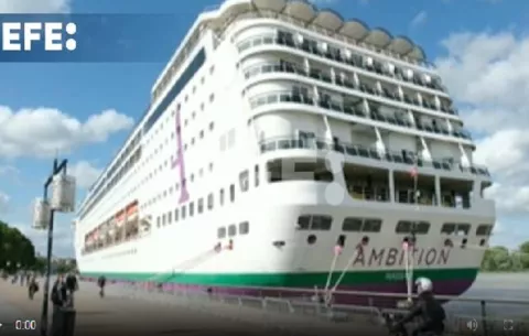 Francia descarta hantavirus en crucero de Burdeos: Muerte de pasajero se debió a gastroenteritis