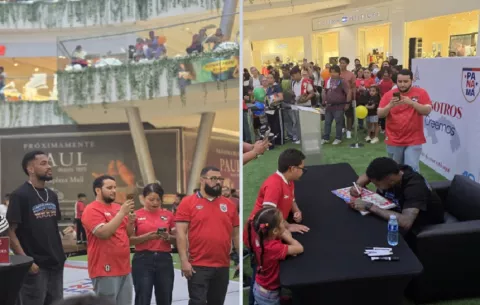 Mundial 2026: Una tarde de firma de autógrafos con el futbolista Michael Amir Murillo