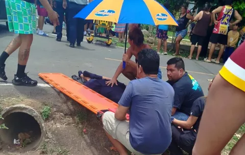 Atropello en Chitré deja varios heridos, entre ellos tres menores