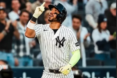 José 'Chema' Caballero, de los Yanquis, llega a 13 bases robadas en las Grandes Ligas 