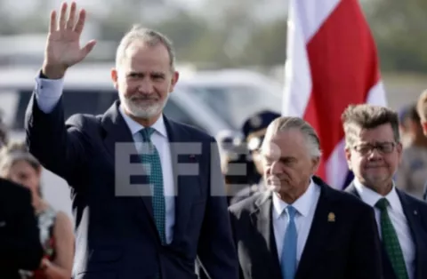 Rey Felipe VI y presidenta electa de Costa Rica, Laura Fernández, resaltan la importancia de continuar fomentando la cooperación técnica 