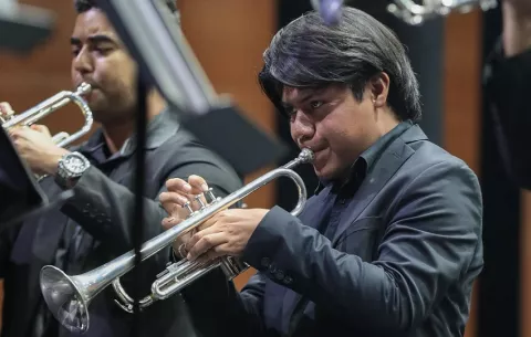 Chipi Chacón y el Ensamble de Trompetas de Panamá inauguran el sexto Festival de Grupos de Cámara
