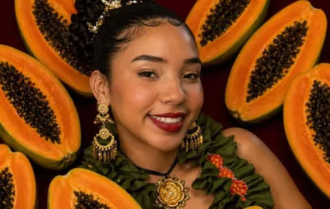 Leyra Mariel Gutiérrez Lasso invita a disfrutar la VI Feria de la Papaya en Cabuya