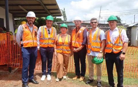 Empresa francesa Suez lidera saneamiento de la ciudad de David