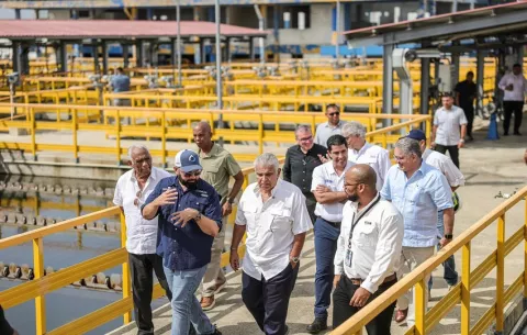 Primera fase de trabajos en potabilizadoras de Sabanitas permitirá a 23 mil personas beneficiarse de agua potable
