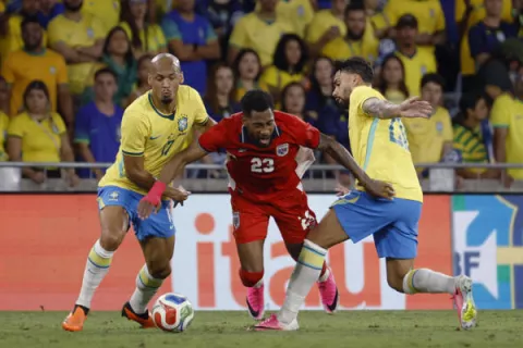 Brasil hizo fiesta de goles ante Panamá