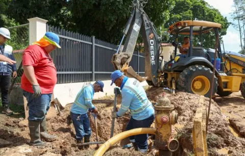 IDAAN ejecuta 65 reparaciones críticas en la capital para frenar pérdida de agua