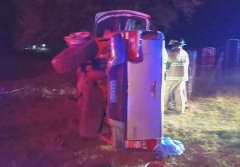 Otro muerto en Los Santos; habría perdido el control del auto tras huir de verificación policial
