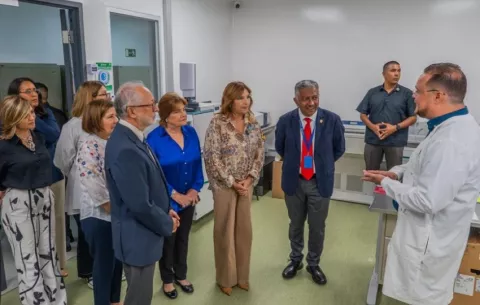 Primera Dama conoce los avances del sistema de ciencia, tecnología e innovación del Panamá