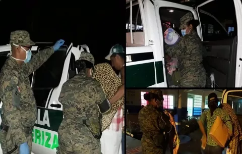 Senafront brinda auxilio a joven madre que dio a luz en su hogar en Darién 