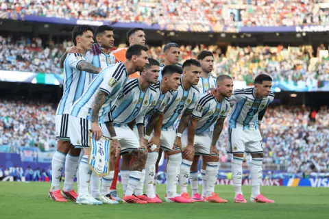 Argentina contra Austria vive el partido minuto a minuto