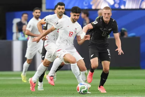 Irán y Nueva Zelanda sigue el partido minuto a minuto