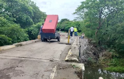 MOP amplía puente de Tranquilla en Antón para habilitar doble carril