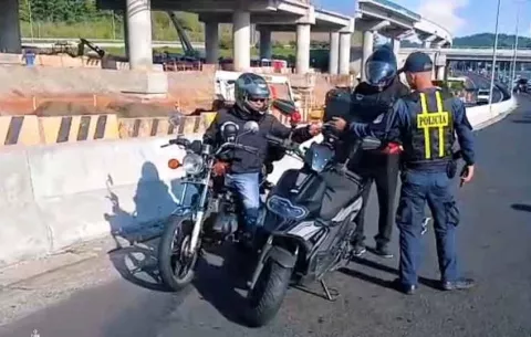 Más de 1.100 motorizados multados en masivo operativo de tránsito