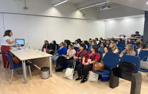 Jiseth Córdoba representó a Panamá en misión internacional de mujeres líderes locales en Madrid