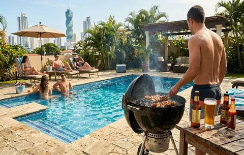 Ministro recomienda "piscina, cerveza y barbacoa" para afrontar el calor