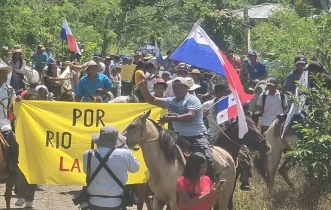 Campesinos en Colón harán camina este sábado 7 de junio contra el embalse de Río Indio