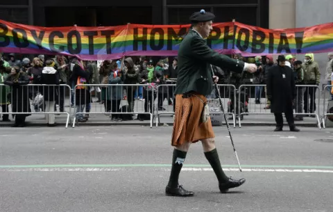 San Patricio se festeja en N.York sin alcalde, sin cerveza y sin homosexuales