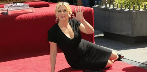 Winslet recibe su estrella en el Paseo de la Fama