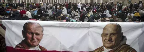 Canonización de Juan XXIII y Juan Pablo II