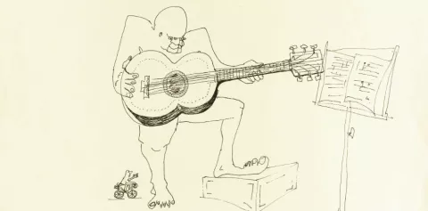 Subastan dibujos y manuscritos de Lennon