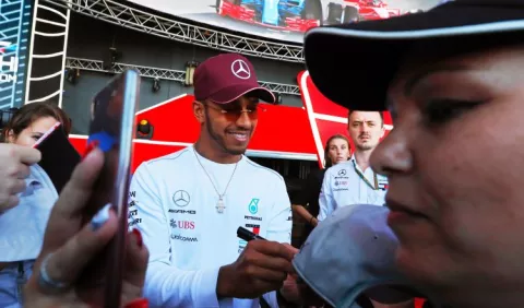 Hamilton, un rebelde en la pista