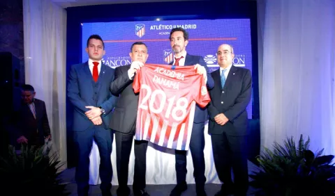 Atlético Madrid se instala en Panamá