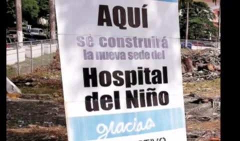 Reclamos dejan en sueño nuevo hospital del niño