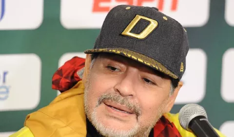 Maradona pide la copa para Boca 