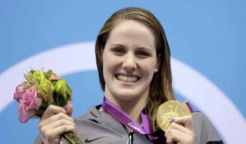 El dolor retira  a Missy Franklin