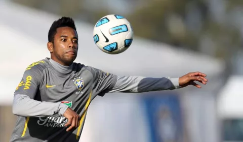 Robinho con otro  fichaje