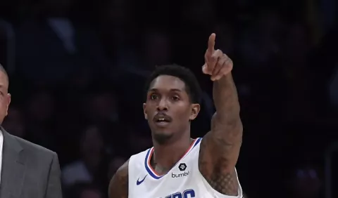 Lou Williams  estuvo genial en la victoria de los Clippers sobre Lakers