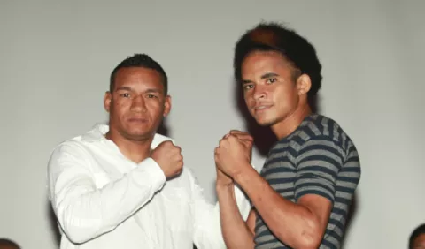  'Arañita' Ortega y   Johnny Garay, sin tregua
