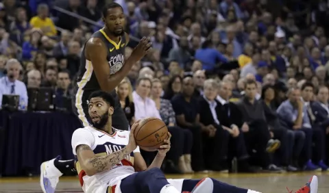 Anthony Davis, baja por lesión 