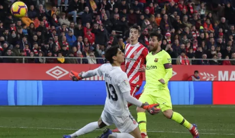Messi resolvió los problemas del Barça